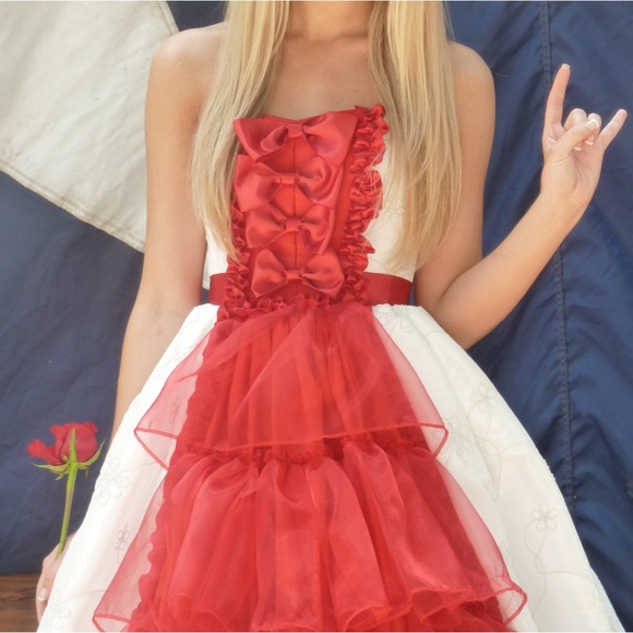 Hand made custom gown - Picture 2 of 2